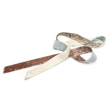 HOST.Red and White Speckled.02.jpg Hair On Strips Image