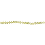 3mm Olivine Bead Strand - Firepolished
