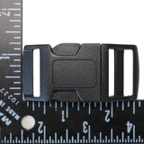 4-124800.SLC.04.jpg 1" Side Squeeze Contoured Buckle - Black Image
