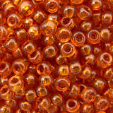8/0 Seed Beads - Transparent Topaz 22g