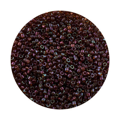 45-113129.SLC.jpg Delica Bead - Pink Topaz Transparent Gold Luster DB129 Image