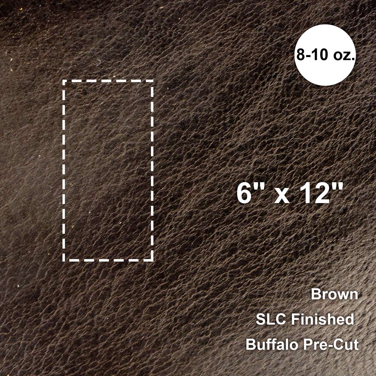 133-420201.SLC.1.jpg 6"x12" Brown Buffalo Pre-Cut Image