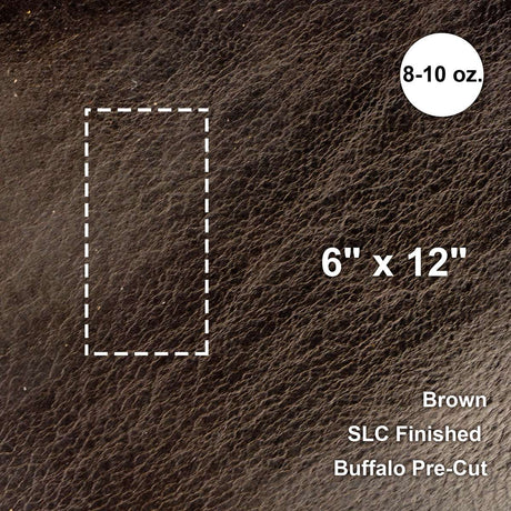 133-420201.SLC.1.jpg 6"x12" Brown Buffalo Pre-Cut Image