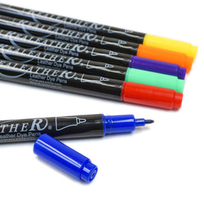 Leather Dye Pen Pack - Basic