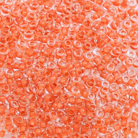 229-1026.SLC.1.jpg Seed Beads 10/0 Orange Crystal Lined - 20g Image