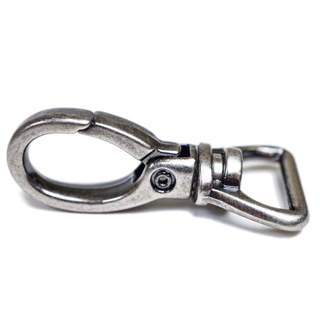 115-1124.SLC.3.jpg Push Gate Swivel Snap - Antique Nickel Image