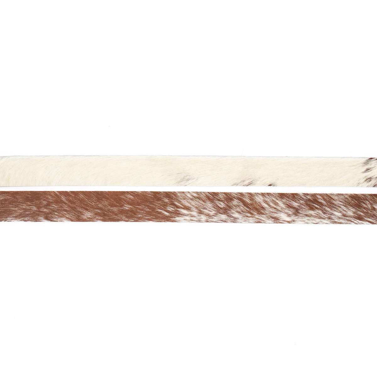 HOST.Red and White Speckled.03.jpg Hair On Strips Image