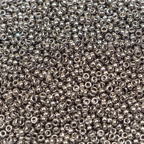 45-159190.SLC.1.jpg 15/0 Seed Beads - Steel 8.2g Image