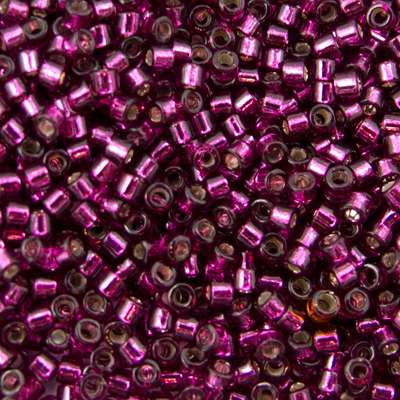 45-1131342.SLC.jpg Delica Bead - Silver Lined Raspberry DB1342 Image