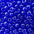 45-89151.SLC.jpg 8/0 Seed Beads - Transparent Cobalt 22g Image
