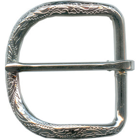 1 ¼" Heelbar Alamo Buckle - Nickel Plate