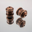 45-515918.SLC.jpg 6mm Hammered Bead Cap - Antique Copper Image