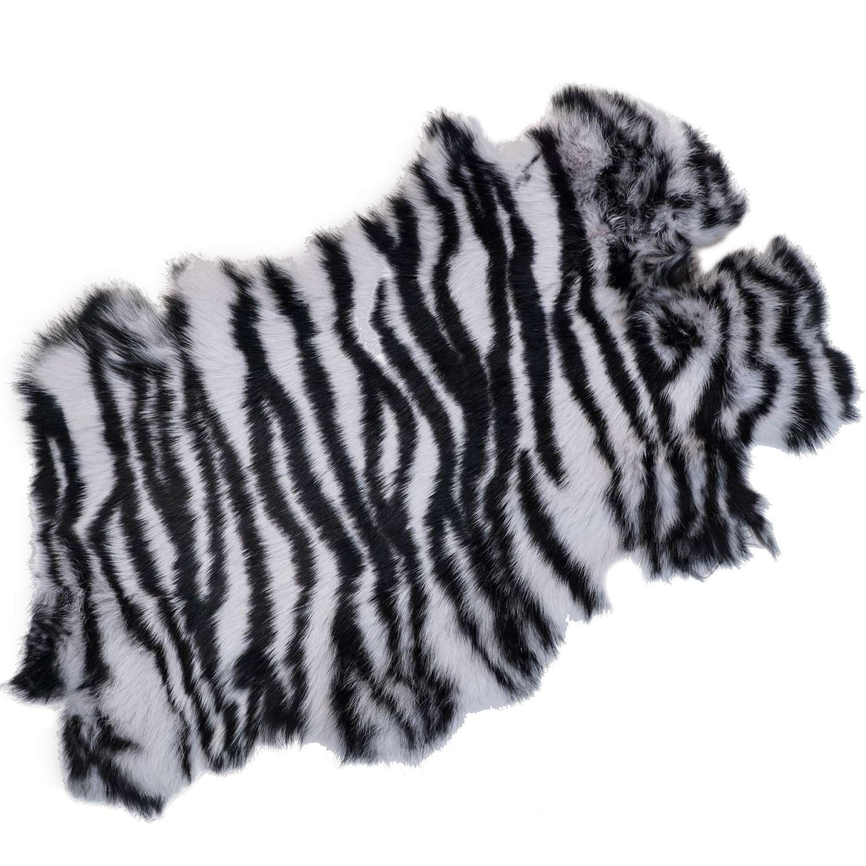 609-3.SLC.1.jpg Printed Rabbit Skin - Zebra Image