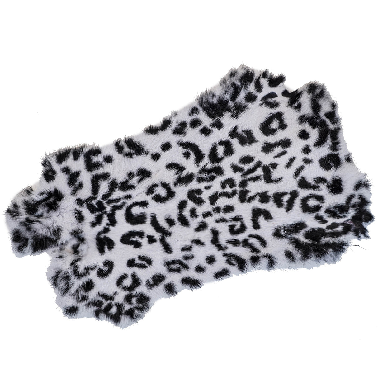 609-5.SLC.1.jpg Printed Rabbit Skin - Snow Leopard Image