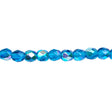 339-60.SLC.1.jpg 4mm Capri Blue AB Bead Strand - Firepolished Image