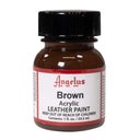 Brown Angelus Leather Acrylic Paint, 1-ounce size