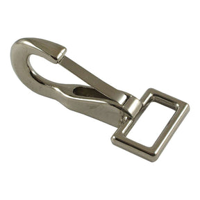 1" #200 Saddle Snap - Nickel Plate