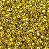 Delica Bead - Galvanized Dark Yellow Dyed DB424