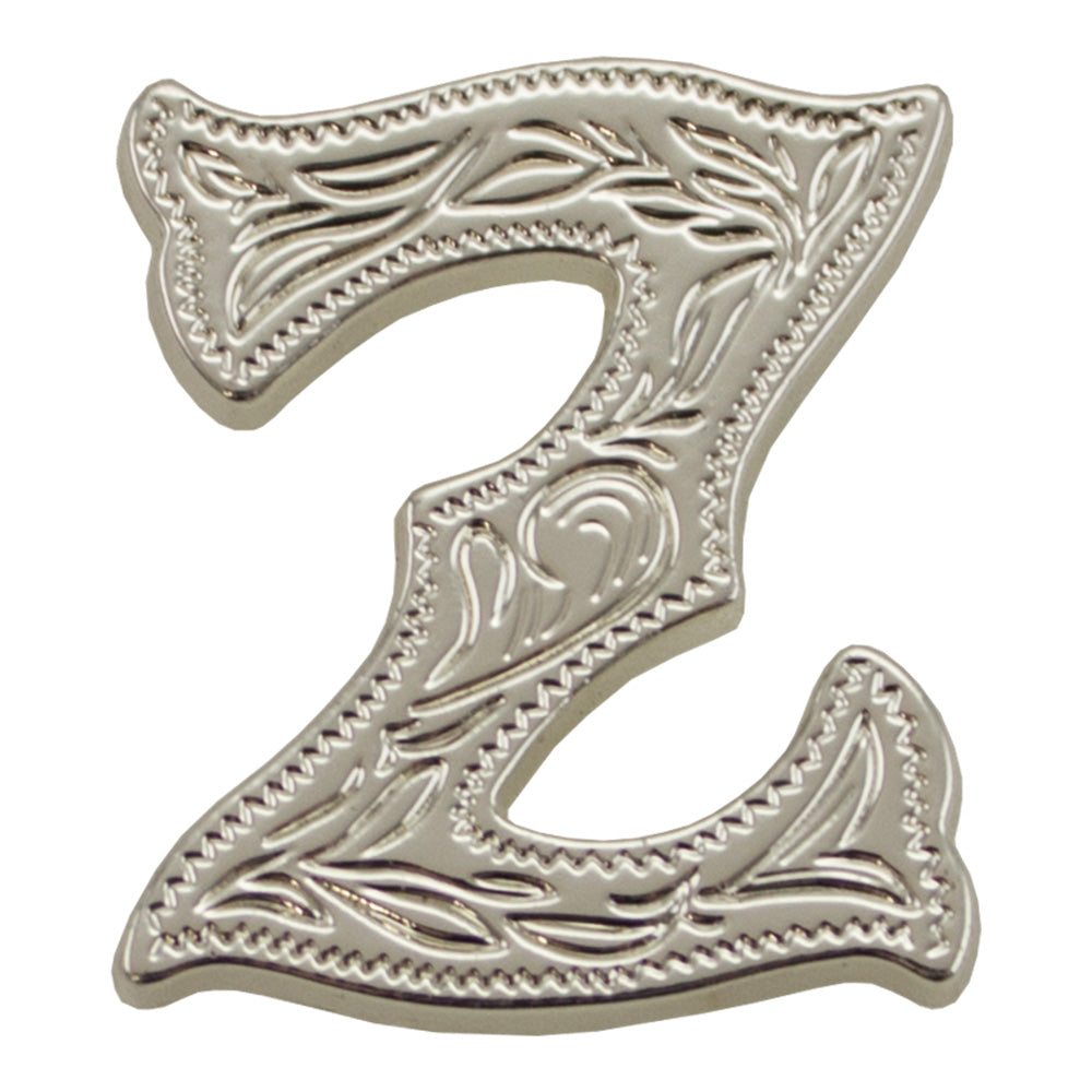 115-133926.SLC.jpg 3/4" (Z) Alphabet Letter - Silver Image