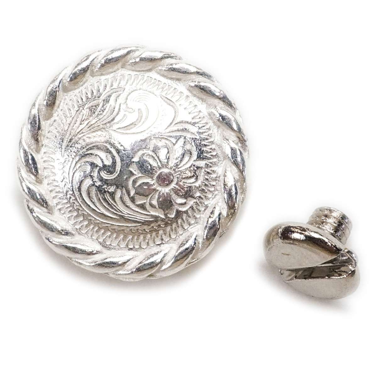 280-794002.SLC.3.jpg ¾" High Sierra Concho - Silver Plate Image