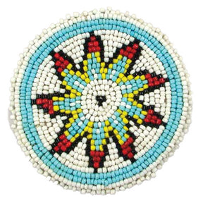 1 ½" R4B Beaded Rosette