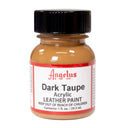 Dark Taupe Angelus Leather Acrylic Paint, 1-ounce size