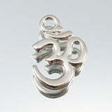 Aum Charm Pendant - Silver