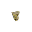 Tuck Lock Clasps, Antique Brass Small