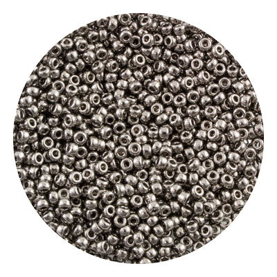 45119190.SLC.jpg 11/0 Seed Beads - Nickel Plated 10g Image