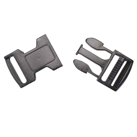 152-124000.SLC.03.jpg 1" Black Side Squeeze Buckle - Plastic Image