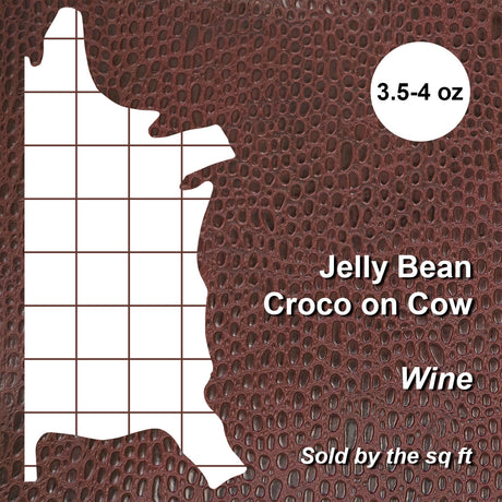 371-11163.SLC.4.jpg Jelly Bean Croco Side - Wine Image