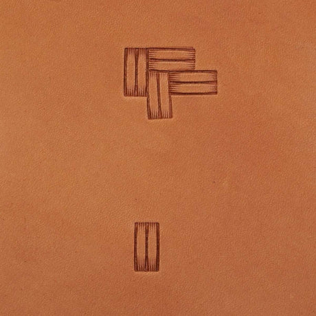 67-39.SLC.01.jpg Barry King - Long Block w/Lines Sz. 1 Stamping Tool Image