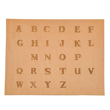 HDW002.SLC.02.jpg Fancy Craftmaster Alphabet Stamp Set Image