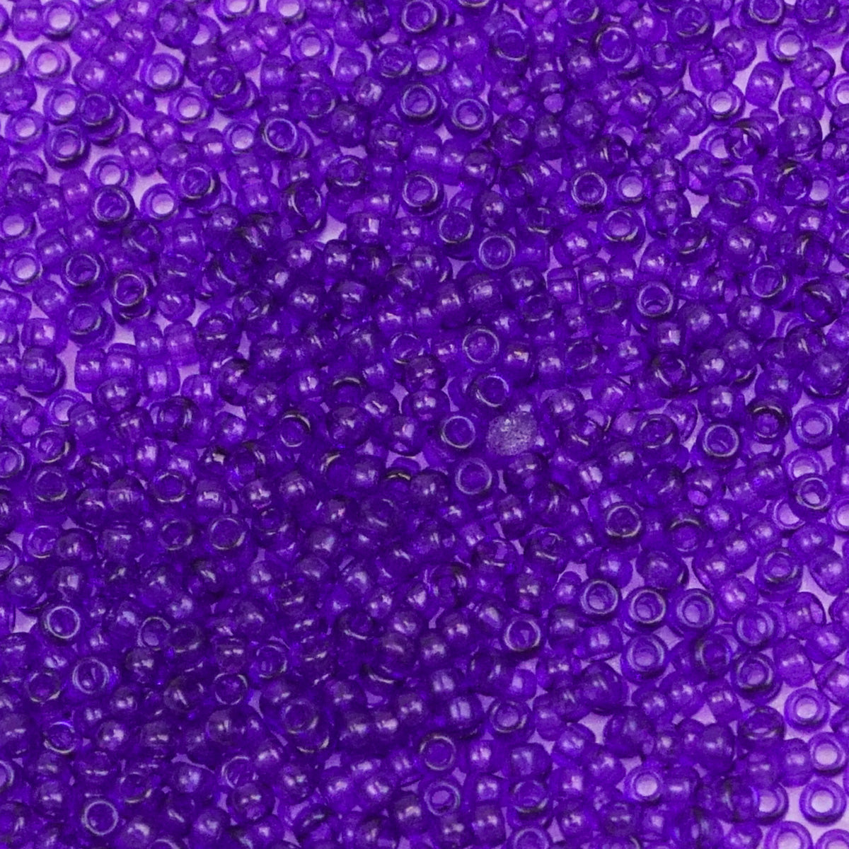 193-151314.SLC.1.jpg 15/0 Seed Beads - Transparent Red Violet 10g Image