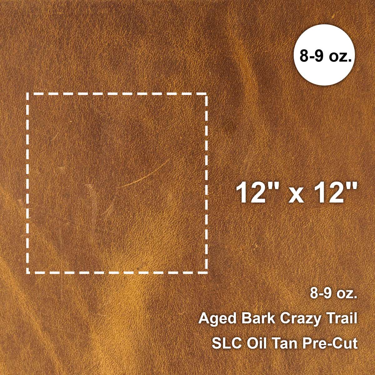 100-092.SLC.1.jpg 12"x 12" Aged Bark Crazy Trail Oil Tan Pre-Cut Image