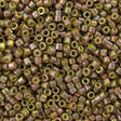 45-113133.SLC.jpg Delica Bead - Olive Opaque AB Gold Luster DB133 Image