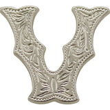 3/4" (V) Alphabet Letter - Silver