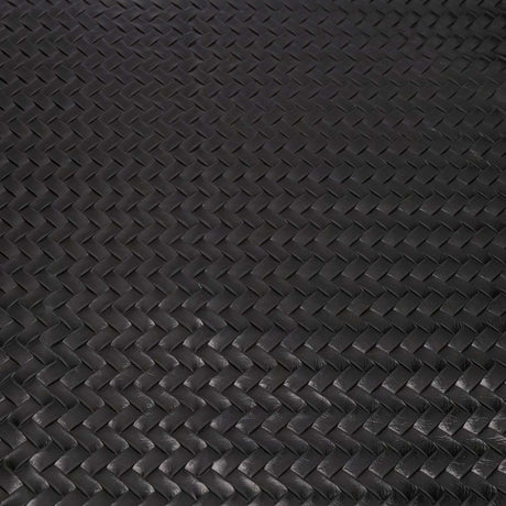 BREC.Black.03.jpg Braided Embossed Cow Image