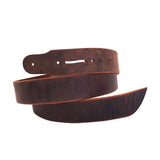 100-963.SLC.01.jpg 1 1/2" Crazy Horse Buffalo Belt Blank W/O Snaps Image