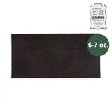 49-9110.SLC.1.jpg Hermann Oak Drum Dyed Brown Pre-Cut 6-7 oz. 6" x 12" Image