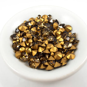 Preciosa Chaton Medley - Small Topaz