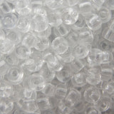 8/0 Seed Beads - Crystal 22g