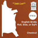 Hermann Oak Bridle Job Lot, Chestnut Sq Ft
