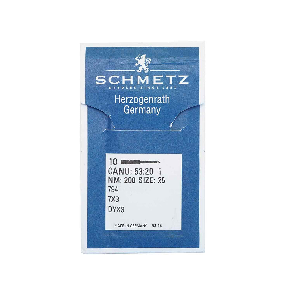 HSMN.Size 25-R.01.jpg Heavy Stitcher Machine Needles Image