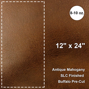 12"x24" Antique Mahogany Buffalo Pre-Cut
