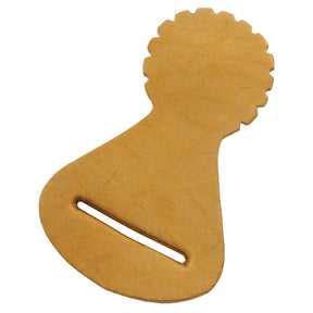 5" Strap Rigging Holder Leather Shape