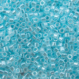 Delica Bead - Light Aquamarine Crystal Lined DB239