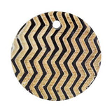 ZigZag Round Pendant