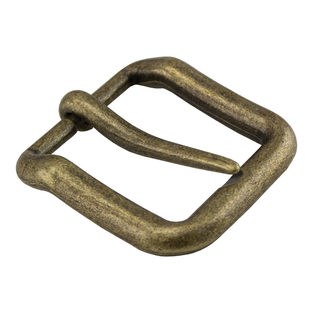 115-164009.SLC.jpg 1 1/4" Wave Buckle - Antique Brass Image