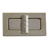 Josephine Turnlock Clasp - Nickel Plate